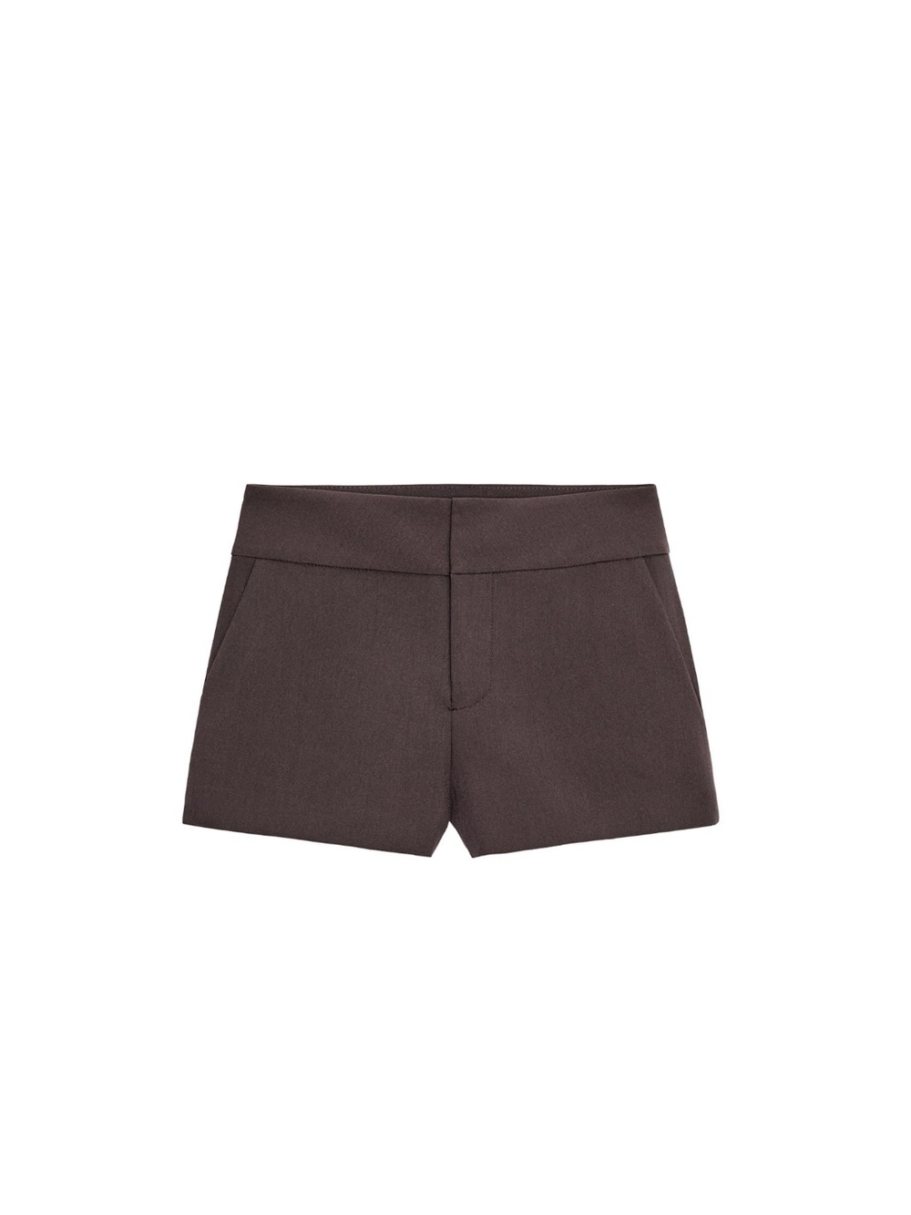 Zara Mini Shorts in Eggplant